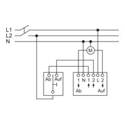 Busch-Jaeger Module de commande de volet roulant 2 fermetures 3A 690VA 6411 U/S-101-5