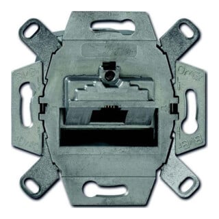 Busch-Jaeger Module encastré UAE Cat. 6, simple 0218/11-101