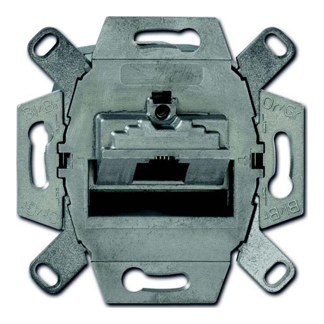 Busch-Jaeger Module encastré UAE Cat. 6, simple 0218/11-101
