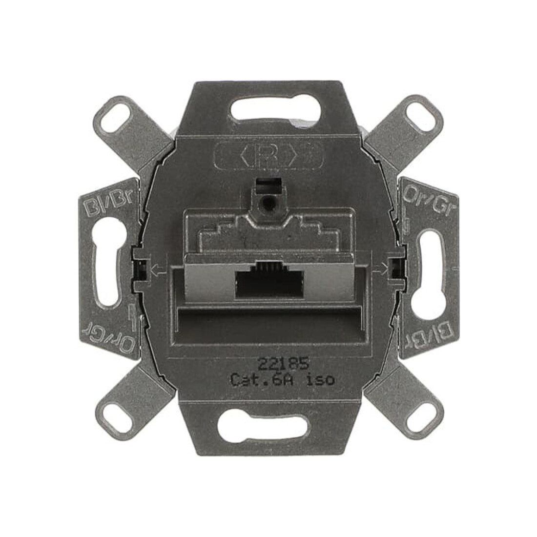 Busch-Jaeger Module encastré UAE Cat. 6, simple 0218/11-101