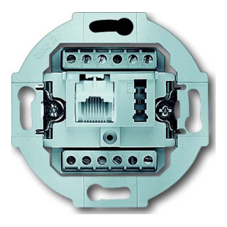 Busch-Jaeger Module encastré UAE8(6)TAE6F+N UAE 86TAE 6 F+N