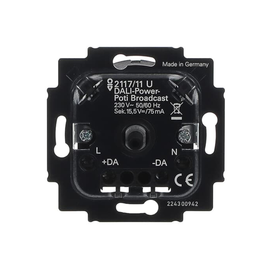 Busch-Jaeger Module potentiomètre DALI avec alimentation intégrée 2117/11 U