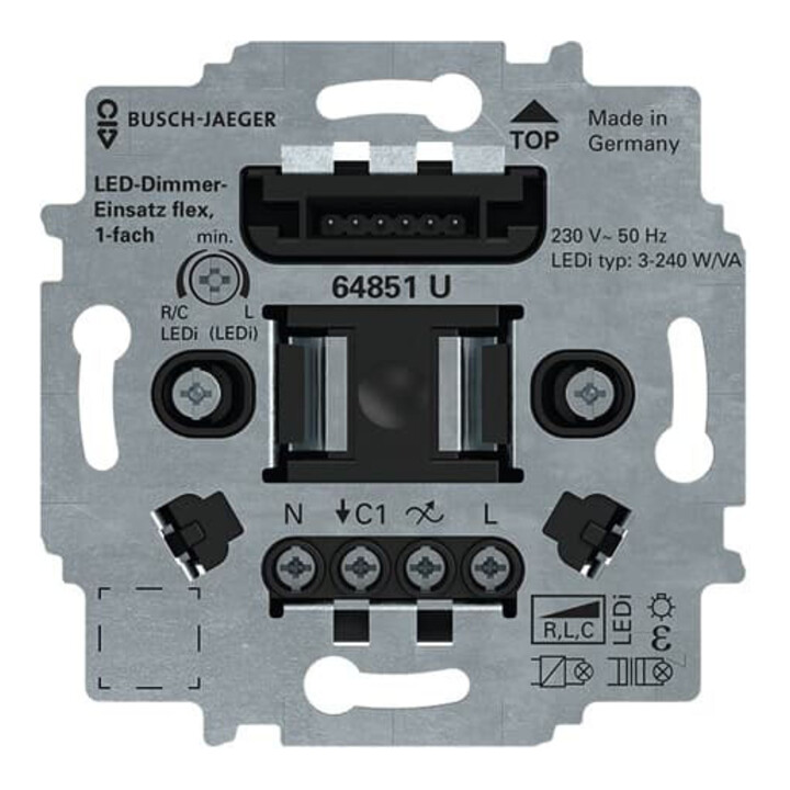 Busch-Jaeger Module variateur tactile LED flex 64851 U