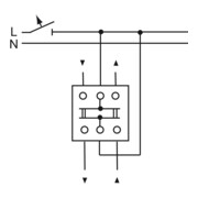 Busch-Jaeger Module volet roulant 1P+N+E 2723 USL-101-5