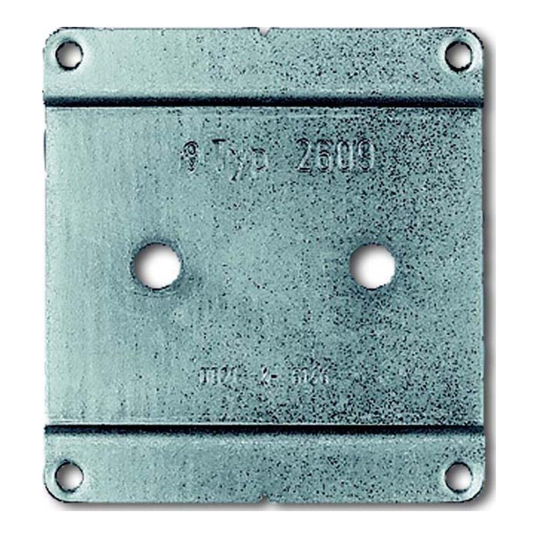 Busch-Jaeger Montageplatte 1-fach 2609 WS