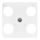 Busch-Jaeger Plaque centrale aws antenne, quadruple 1743-04-214