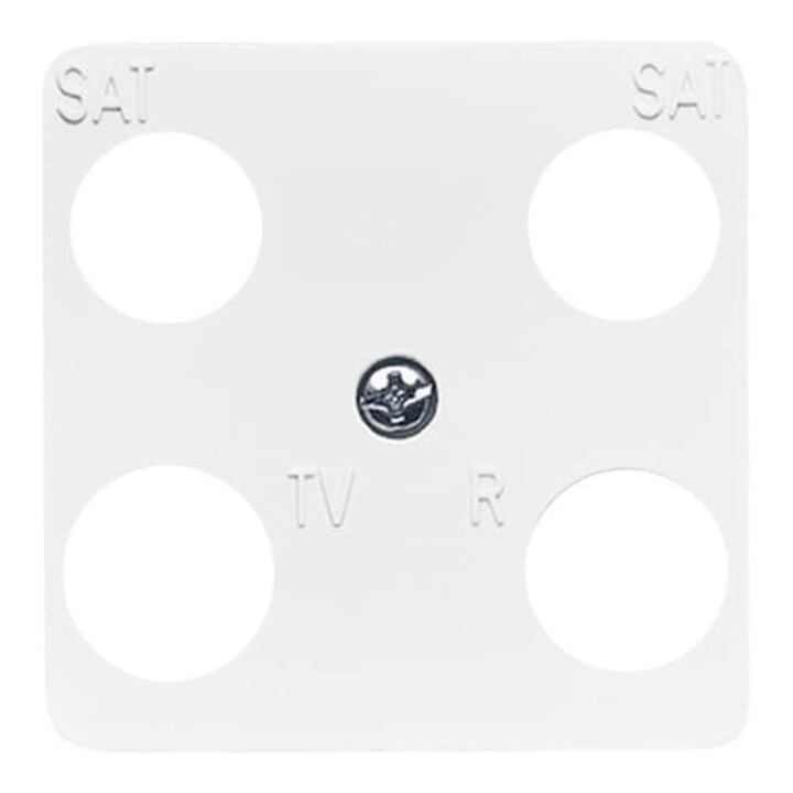 Busch-Jaeger Plaque centrale aws antenne, quadruple 1743-04-214