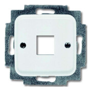 Busch-Jaeger Plaque centrale aws pour 1 prise modulaire 2561-214-1