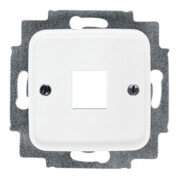 Busch-Jaeger Plaque centrale aws pour 1 prise modulaire 2561-214-3