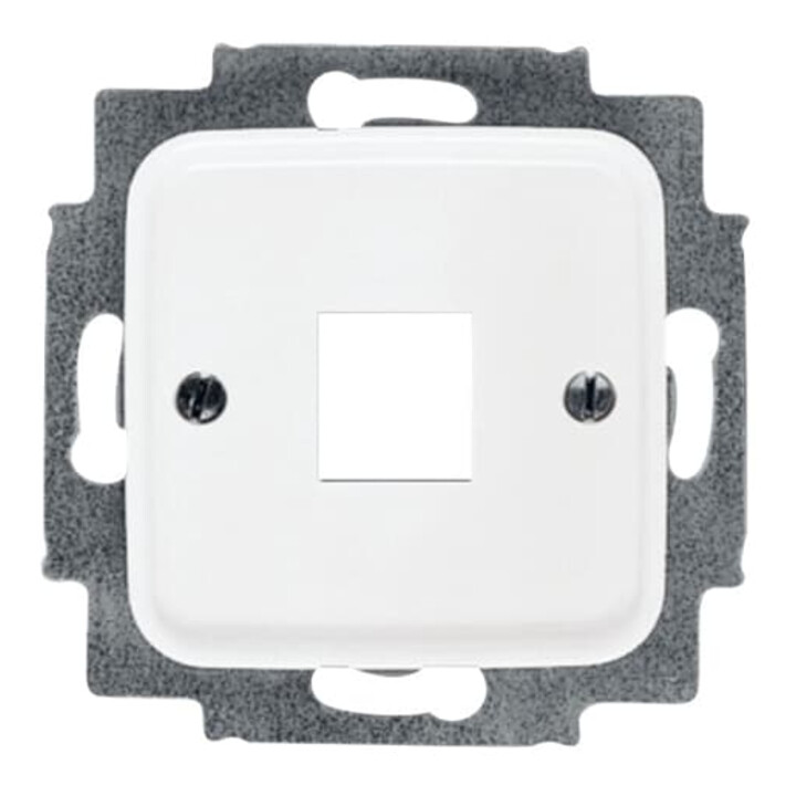 Busch-Jaeger Plaque centrale aws pour 1 prise modulaire 2561-214