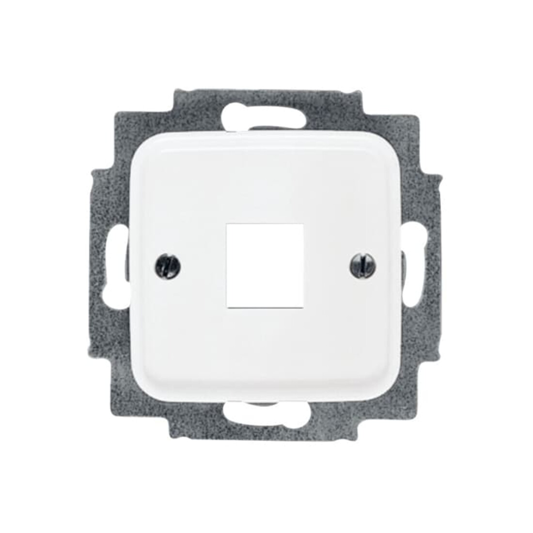 Busch-Jaeger Plaque centrale aws pour 1 prise modulaire 2561-214