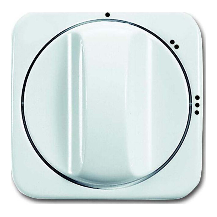 Busch-Jaeger Plaque centrale aws pour commutateur rotatif 3 positions 2542 DR/02-214