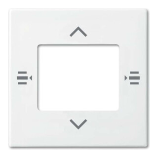 Busch-Jaeger Plaque centrale blanc alpin 7 fois KNX 6108/61-914