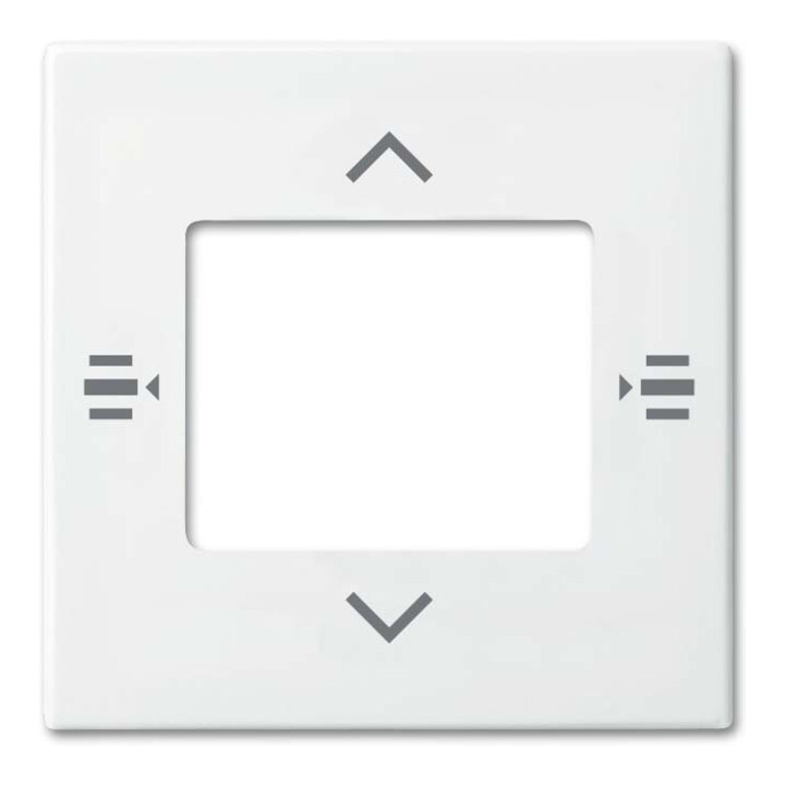 Busch-Jaeger Plaque centrale blanc alpin 7 fois KNX 6108/61-914