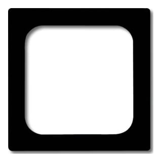 Busch-Jaeger Plaque centrale noire mate pour insert TAE 1746/10-885