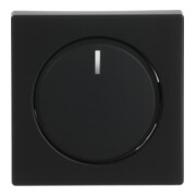 Busch-Jaeger Plaque centrale noire mate pour variateur rotatif 6540-885-102-3
