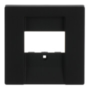 Busch-Jaeger Plaque centrale noire mt pour UAE/TAE/LS 1766-885-3