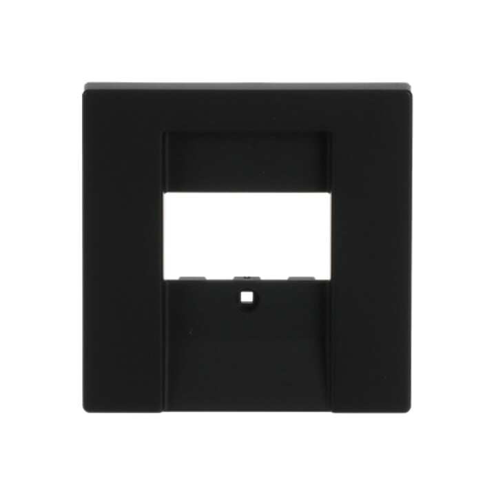 Busch-Jaeger Plaque centrale noire mt pour UAE/TAE/LS 1766-885