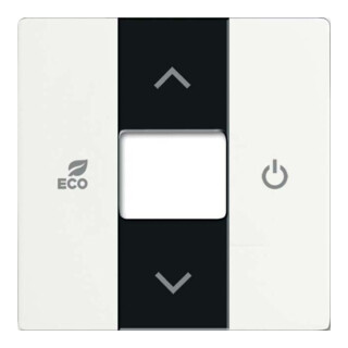 Busch-Jaeger Plaque centrale RTR blanc studio mat 6235-884