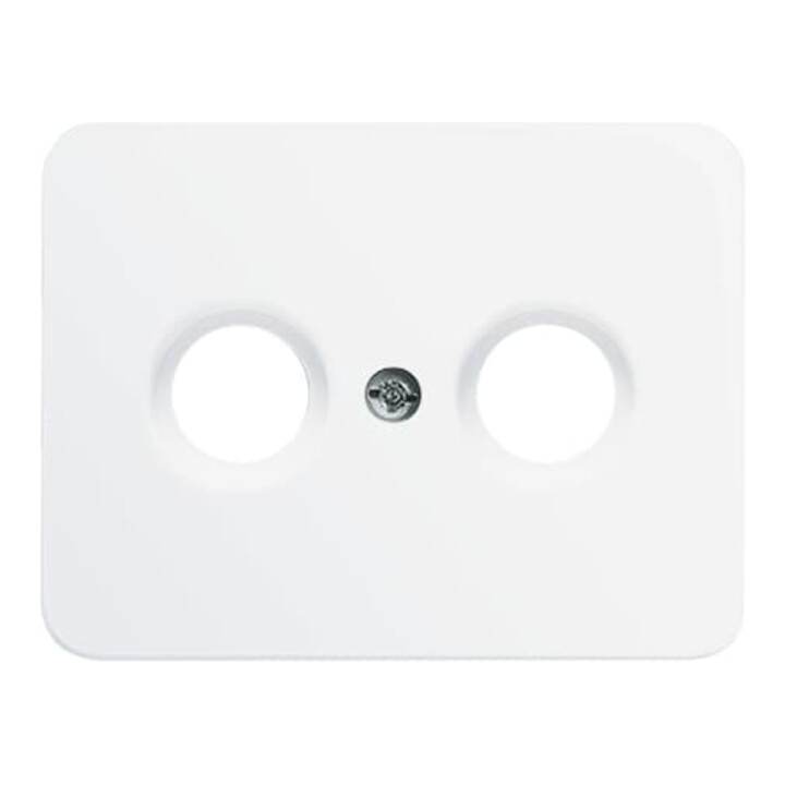 Busch-Jaeger Plaque centrale sws pour prise antenne 2 trous 1743-24G