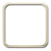 Busch-Jaeger Plaque centrale ws UAE 50×50 mm 1746-212-101-1