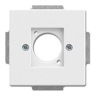 Busch-Jaeger Plaque centrale XLR blanc studio 2553-84