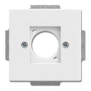 Busch-Jaeger Plaque centrale XLR blanc studio 2553-84-1