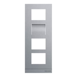 Busch-Jaeger Plaque de façade vidéo 1/4 41384CF-A-03