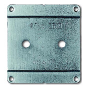 Busch-Jaeger Plaque de montage 1 poste 2609 WS-1