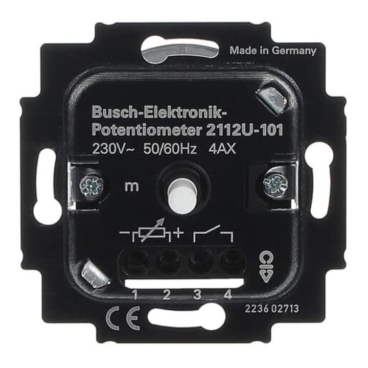 Busch-Jaeger Potentiomètre encastrable 700 W/VA 2112 U-101