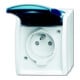 Busch-Jaeger Prise avec broche de terre 20 MW-53-500