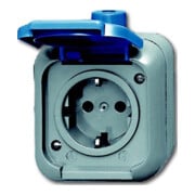 Busch-Jaeger Prise avec couvercle rabattable 2300 EWSI-1