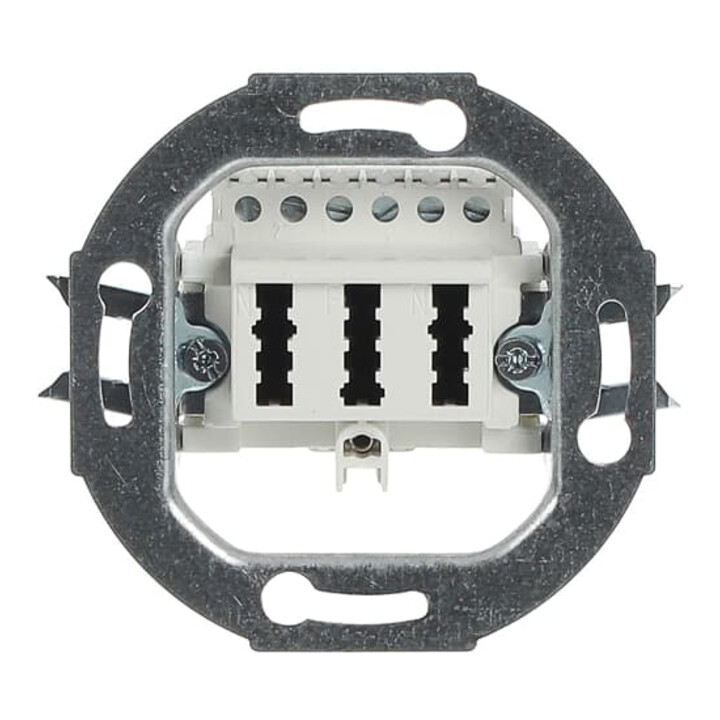Busch-Jaeger Prise de connexion TAE aws 3x6 NFN 0243/04
