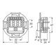 Busch-Jaeger Prise de connexion TAE aws 3x6 NFN 0243/04