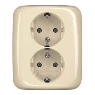 Busch-Jaeger Prise double SCHUKO 202 EUJ-212