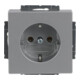 Busch-Jaeger Prise encastrable alusi Schuko 2P+E 16A 250V 20 EUC-83