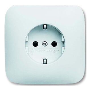 Busch-Jaeger Prise encastrable aws avec connexion prise 20 EUJ-214
