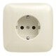 Busch-Jaeger Prise encastrée blanche avec connexion enfichable 20 EUJ-212