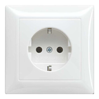 Busch-Jaeger Prise encastrée SCHUKO alpin blanc 20 EUJR-914