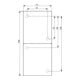 Busch-Jaeger Prise Schuko 2x horizontale 20/2 EWN-53