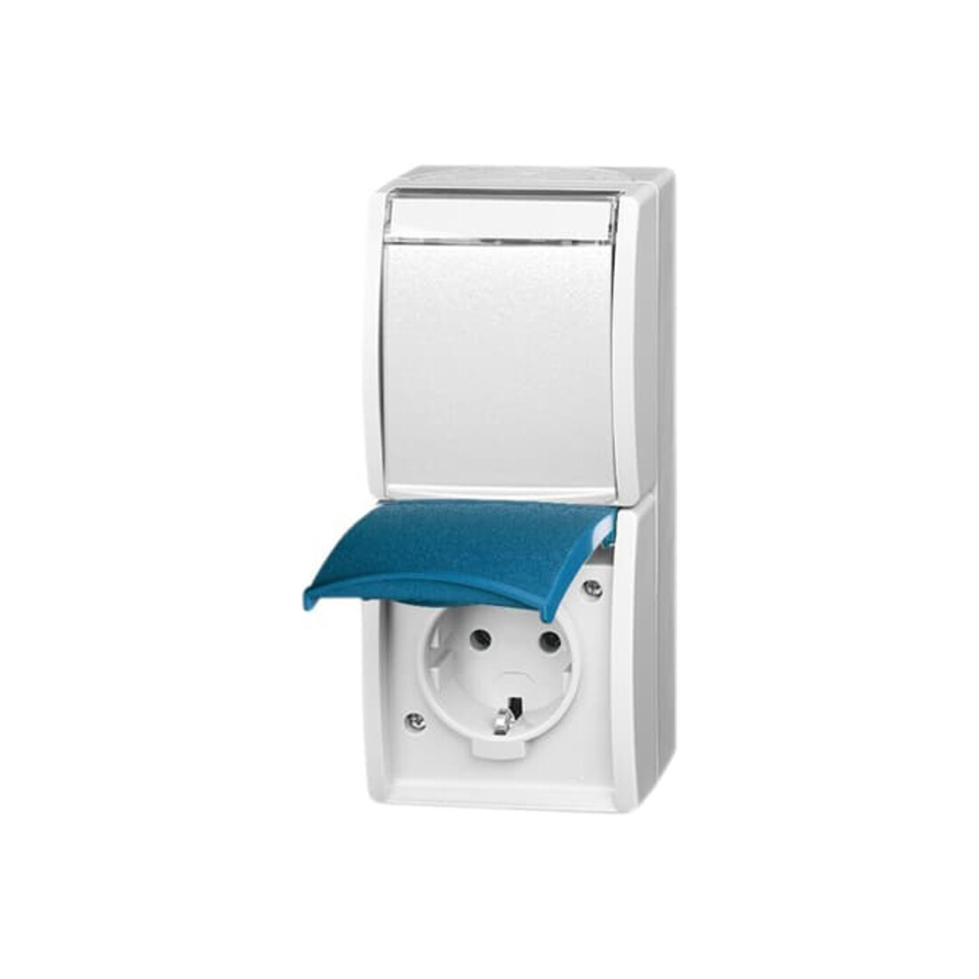 Busch-Jaeger Prise Schuko 2x verticale 20-02 EWN-53