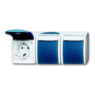 Busch-Jaeger Prise Schuko 3x horizontale 2300/3 EWN-53