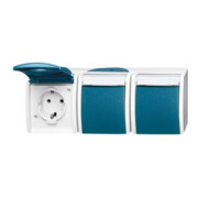 Busch-Jaeger Prise Schuko 3x horizontale 2300/3 EWN-53-3