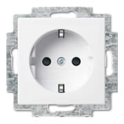 Busch-Jaeger Prise SCHUKO alpin blanc 20 EUCB-914-1