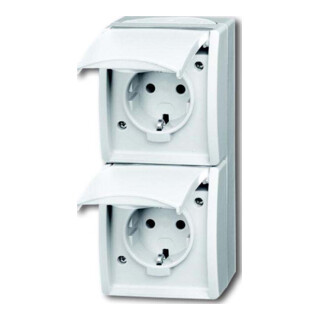 Busch-Jaeger Prise SCHUKO double 20-02 EW-54