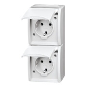 Busch-Jaeger Prise SCHUKO double 20-02 EW-54-2
