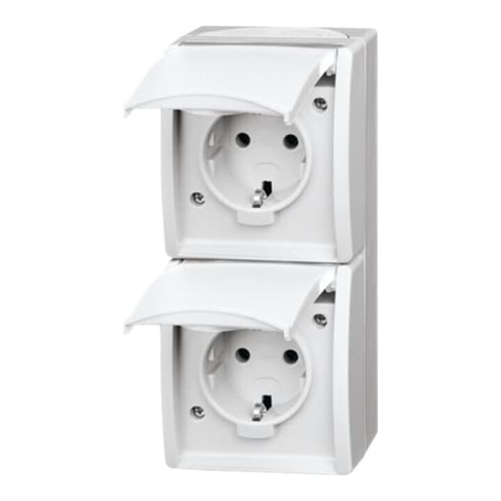 Busch-Jaeger Prise SCHUKO double 20-02 EW-54