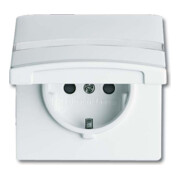 Busch-Jaeger Prise Schuko encastrable IP44 blanc alpin 20 EUGKBN-34-101-1
