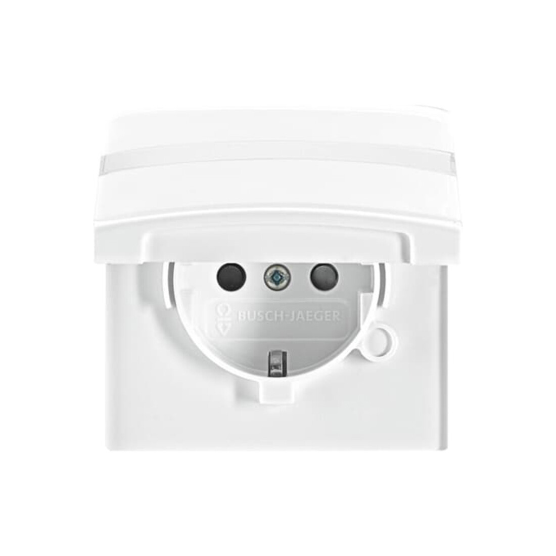 Busch-Jaeger Prise Schuko encastrable IP44 blanc alpin 20 EUGKBN-34-101