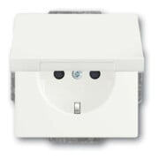 Busch-Jaeger Prise SCHUKO encastrée blanc mat studioweiß 20 EUKB-884-1